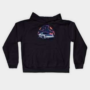 Porsche taycan Classic Car Kids Hoodie